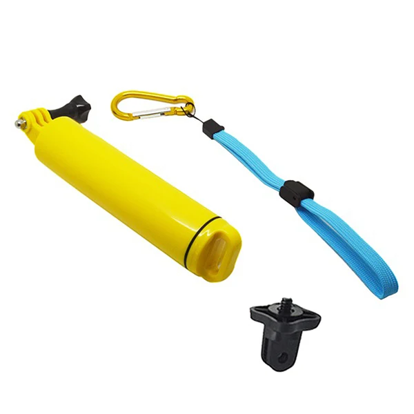 Fashionable Maxbell Waterproof Floating Hand Grip Handle Stick Buoyancy Bar for GoPro Hero DSRL Yellow Eco-Friendly