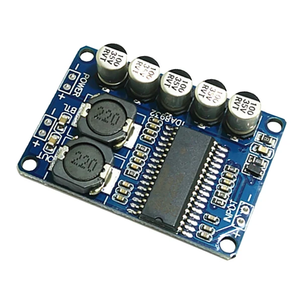 Safe Maxbell DC 12V 24V Digital TDA8932 35W Mono Audio Power Amplifier Board Amp Module Smart