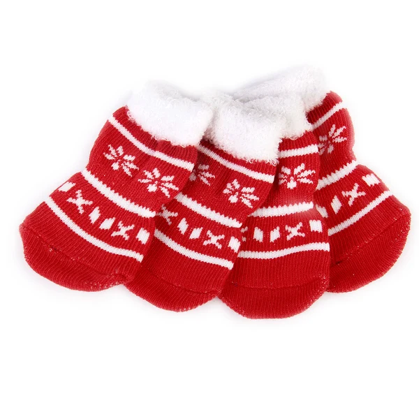 Detailed Maxbell Maxbell Skid Cute Paw Prints Warm Dog Socks Pet Supplies Red White XL PACK OF 4PCS Quality