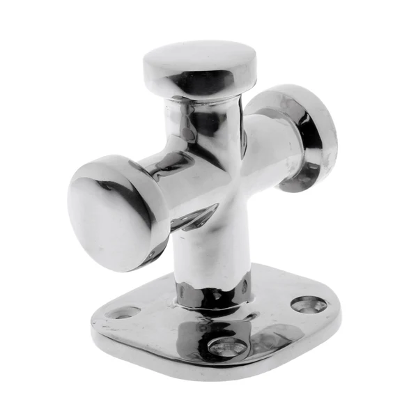 Healthy Maxbell Single Cross Bollard Post Rope Cleat Marine Boat Sailing Yacht Hardware 82mm Height Sophisticated