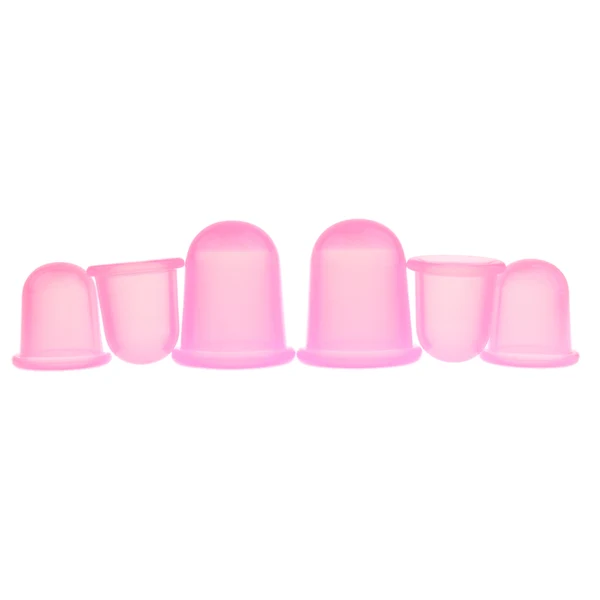 Authentic Maxbell 6Pcs Anti Cellulite Cupping Set Silicone Vacuum Massage Cups Kit for Body and Facial Massager for Adults Home Use Reusable