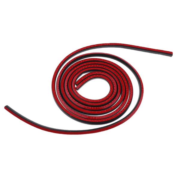 Excellent Maxbell Motorcycle Rubber Gasket For Harley Saddlebag Lid Weather Strip Seal Red Efficient