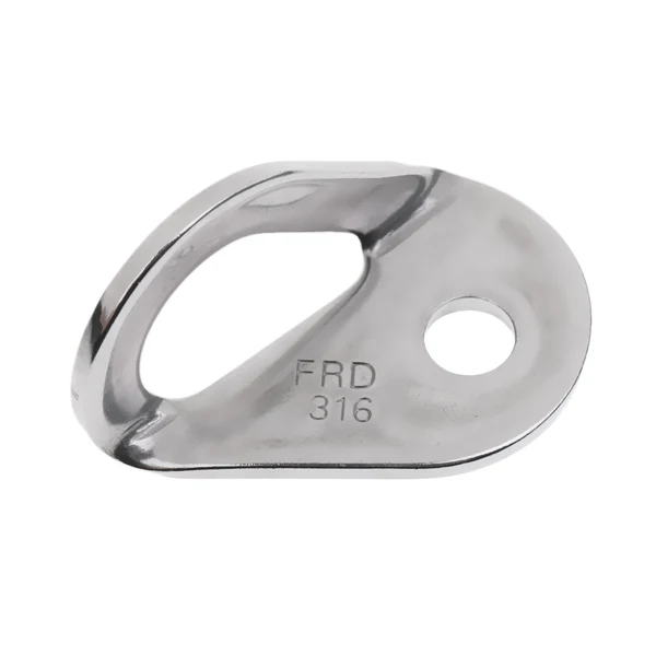 World-Class Maxbell 3 Pieces 25KN Stainless Steel Bolt Hanger for Rock Climbing Tree Arborist Reusable