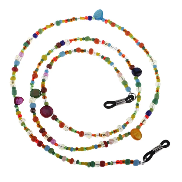 Organic Maxbell Colorful Acrylic Eyeglass Sunglasses Holder Necklace Cord Chain Strap Minimalist