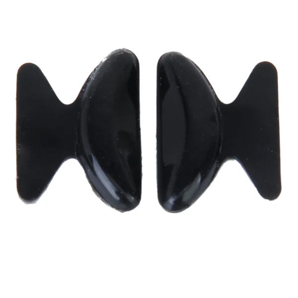 Carefully Designed Maxbell 1 Pair Anti-Slip Stick On Nose Pad Silicone Pad For Eyeglass Spectacles Sunglasses Black Smooth