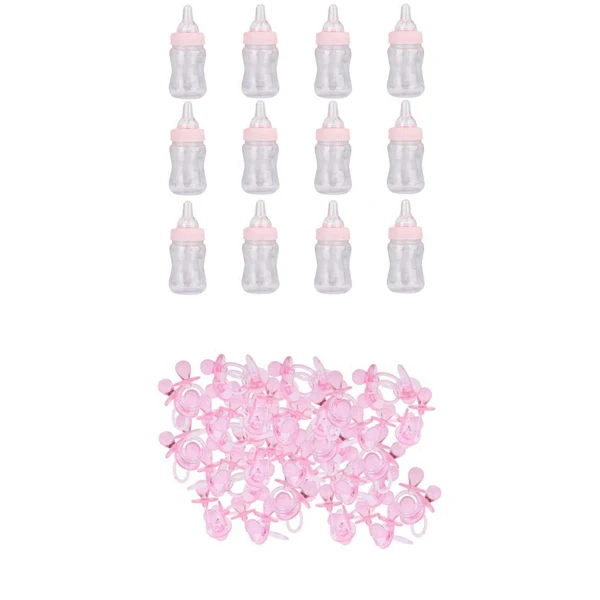 Carefully Designed Maxbell Maxbell Lovely Feeding Bottles and Mini Pacifier Pendant for Baby Shower Party Gifts Official
