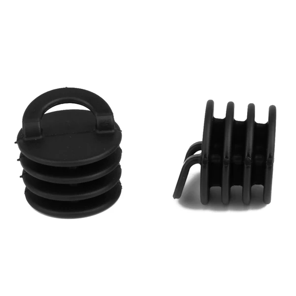 Sustainable Maxbell Set of 4 Black Scupper Stropper Drain Hole Plugs Bungs for Kayak Canoe Boat Trusted