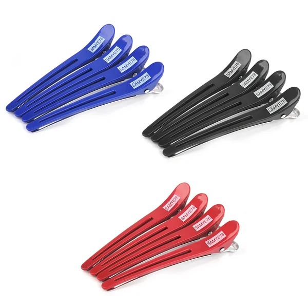 High-Quality Maxbell Set Of 12PCS Hair Sectioning Clip For Hair Dressing Salon Styling Random Excellent