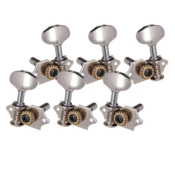 Verified Maxbell 1 Set 3R3L Open Gear String Tuning Pegs Keys Tuners for Acoustic Classical Guitar Easy-to-Use