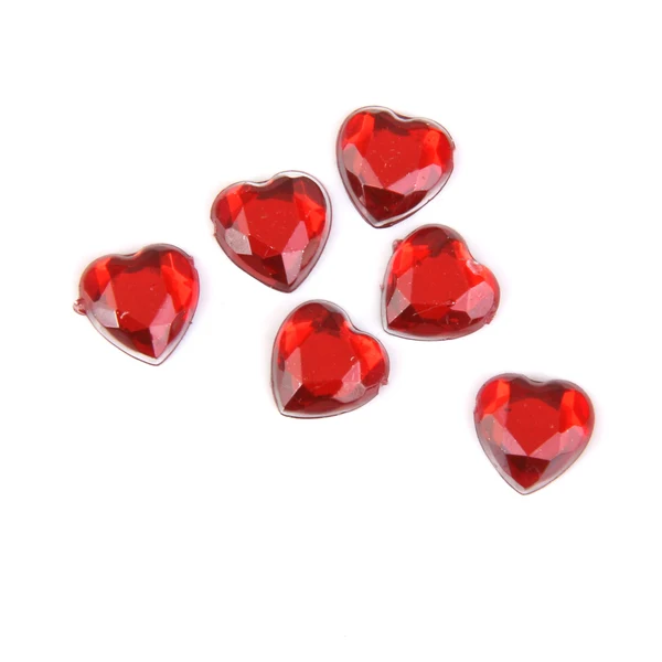 Green Maxbell 800 Pieces Acrylic Flat Back Rhinestones Gems Heart Crystal Embellishment 8mm Red Powerful