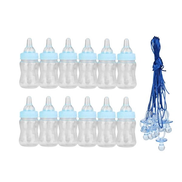 Practical Maxbell 22pcs Set Large Pacifier Necklace Feeding Bottle Game Gifts Baby Shower Blue Advanced
