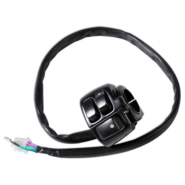 High-Quality Maxbell 1 Handlebar Horn Turn Signals Control Switch For Harley Motorcycle Black Certified