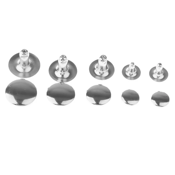 Consistent Maxbell 100 Pieces Single Cap Rapid Rivets DIY Leather Repair 6x4mm 6x5mm Silver Outstanding
