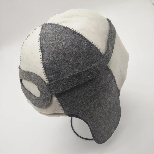 Powerful Maxbell Wool Hat for Sauna Banya Bath House Head Protection Embroidered Unisex 10 Trendy