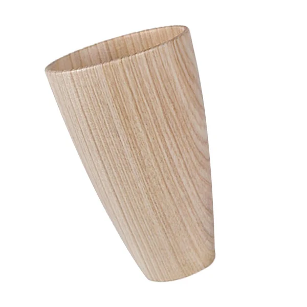 Secure Maxbell Wooden Cup Handmade Coffee Tea Beer Juice Milk Mug Drink 13x8cm Ivory Flexible