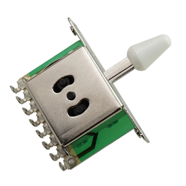 Quality Maxbell Guitar 3 Way Pickup Selector Switch for Electric Guitar Parts White High-Performance