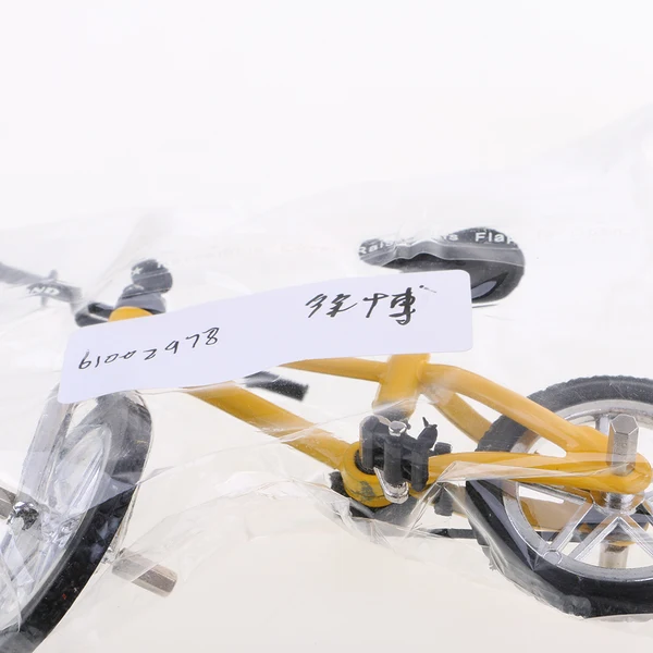 Environmentally Friendly Maxbell Alloy Mountain Bike Model Mini Finger Bike Bicycle Cool Boy Toy Gift Yellow Lightweight
