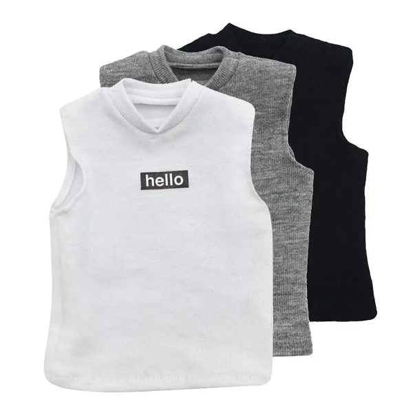 Verified Maxbell 1 6 Scale Men's Vest Tank Top for 12 inch Male Action Figure Accessory White Trusted