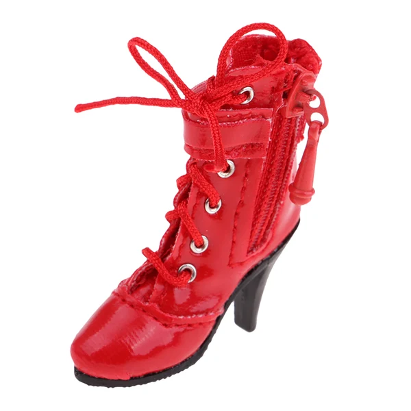 Reliable Maxbell 1 6 Scale PU High Heel Shoes for Female 12 Action Figure Accessories Red Long-Lasting