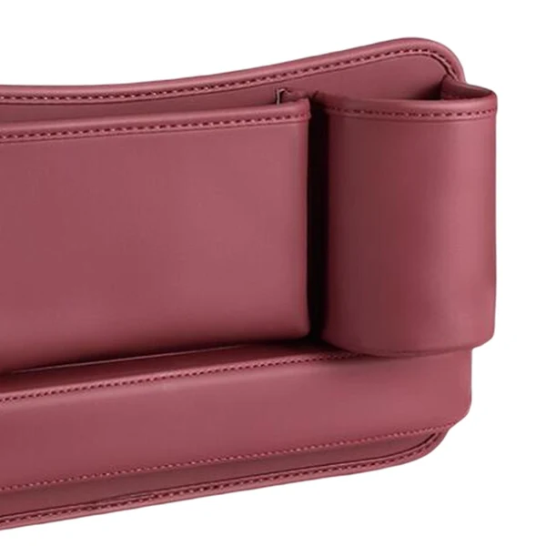 Superior Maxbell Maxbell Car Seat Gap Filler Gap Slit Filler Pocket for Cards Lipsticks Phones Passenger Red Recyclable