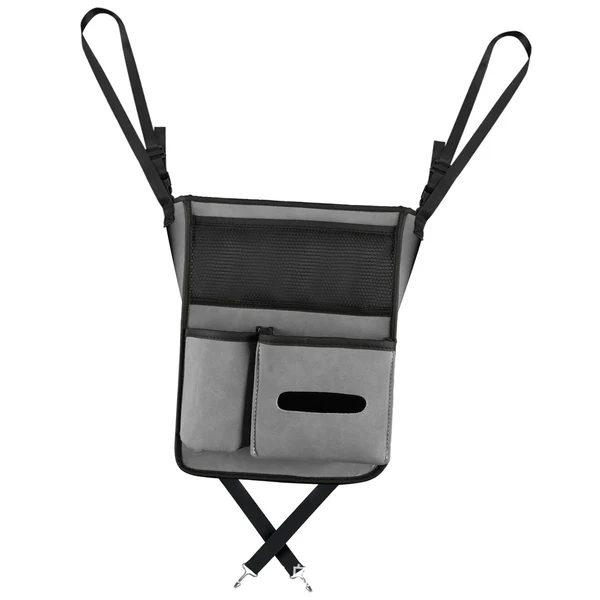 Healthy Maxbell Car Back Seat Hanging Storage Organizer with Pockets Truck Gray Practical