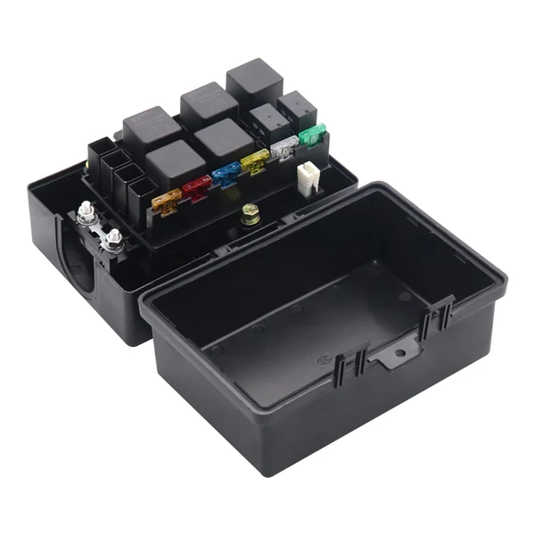 Pure Maxbell 21 Way Fuse Relay Box 7 Slot Relay Holders for Car Vehicles Trailer Reusable