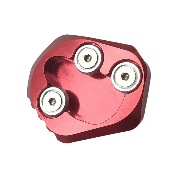 Efficient Maxbell Kickstand Enlarge CNC for Yamaha Support Board Parts Red Enhanced