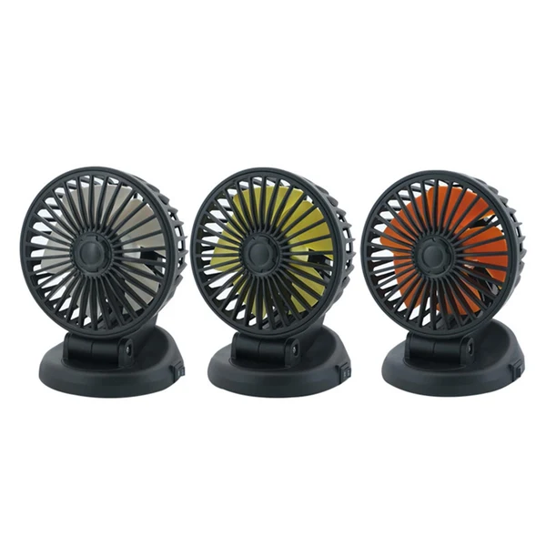 Durable Maxbell Maxbell car fans Adjustable Rotatable Cooler Fans Portable for Vehicle Truck 12V Sustainable