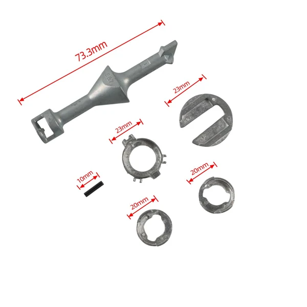 Easy-to-Use Maxbell Door Lock Cylinder Barrel Repair Kit for BMW Series 1 E81 E82 E87 Natural