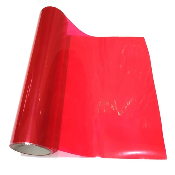 Minimalist Maxbell 30x100cm Car Auto Headlight Tint Film Cover Taillight Fog Lamp Film Durable Red Selected