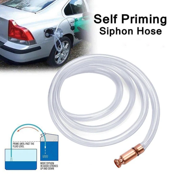 Relaxed Maxbell Car Siphon Hose Self Priming Syphon Hose Widely Use for Gasoline Fluid 1.8m Responsible