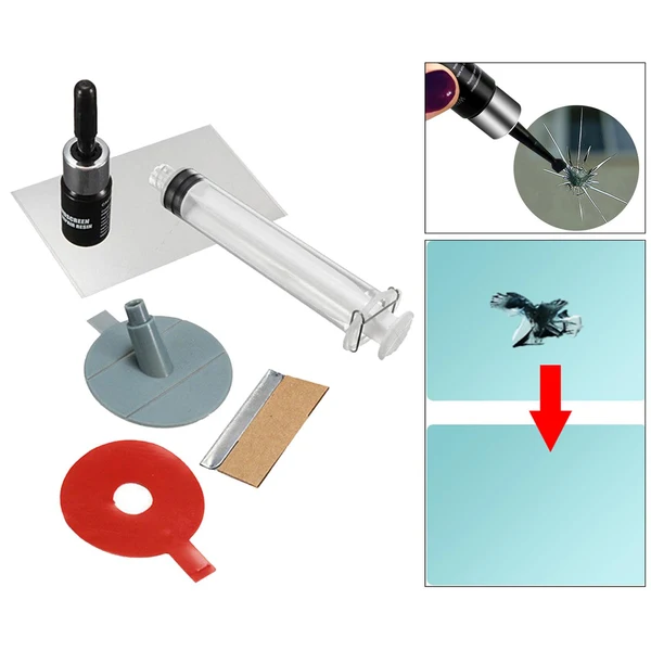 Relaxed Maxbell Practical Car Windshield Repair Kit Crack Chip Scratch Repair Style C Effective