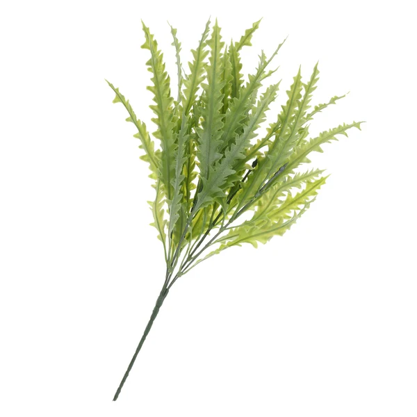 High-Grade Maxbell Artificial Kelp Grass 5 Branch Foliage Plastic Plant Home Garden -Yellow Prestigious