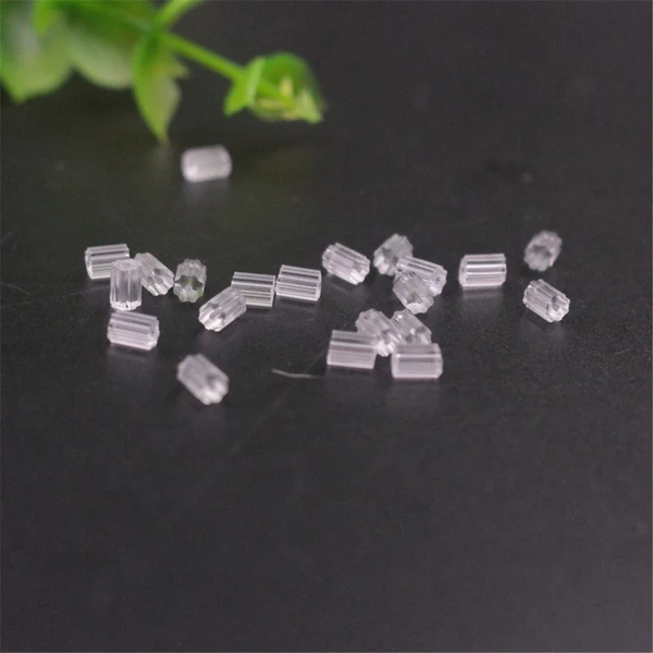 Carefully Designed Maxbell 1000 Pieces Clear Rubber Earring Safety Backs for Crafts Plastic 3x3mm Authentic