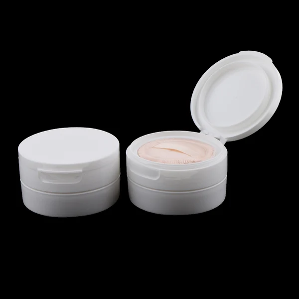 Modern Maxbell 2Pcs 50g Empty Loose Powder Jar Bottle Container Make Up Sifter Bottles White Specialty