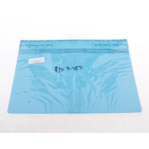Premium Material Maxbell Cellphone Repair Mat Insulation Silicone Pad Maintenance Platform Light Blue Advanced