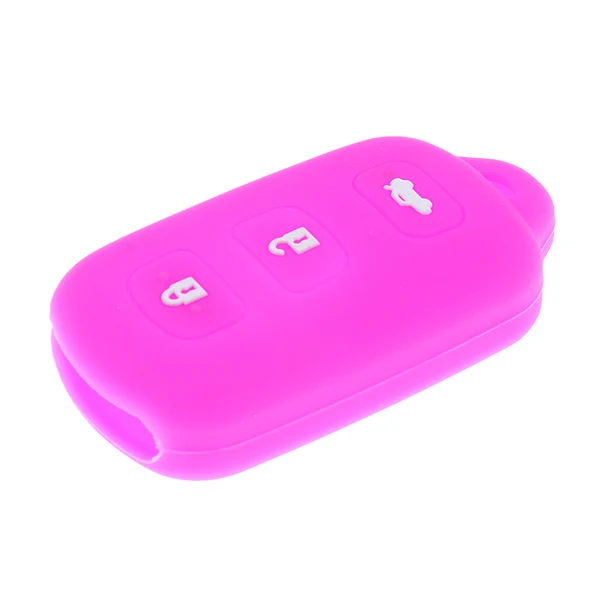 Eco-Friendly Maxbell Car Key Silicone 3 1 Buttons Protective Case Cover For Toyota Rose Red Superior