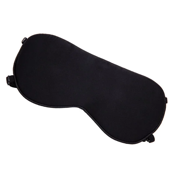Effective Maxbell Eye Mask Travel Sleeping Cover Shade Plane Blindfold Eyepatch Black Authentic