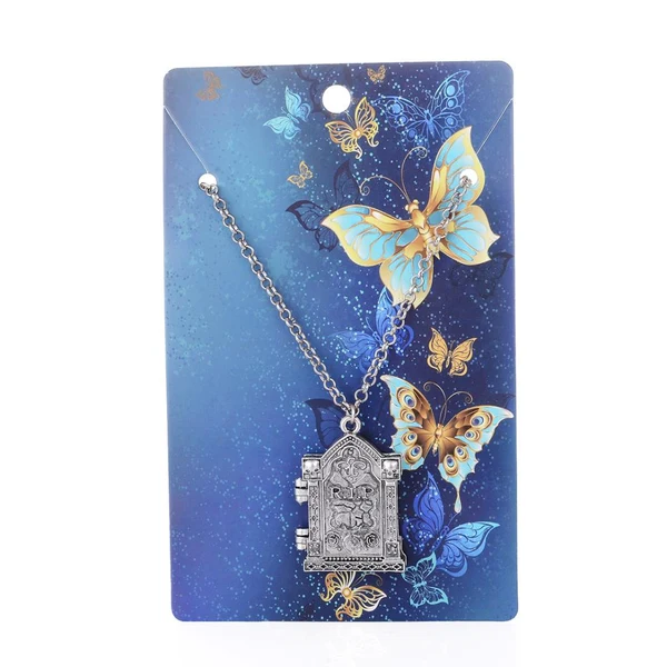 First-Class Maxbell Steampunk Gothic Photo Frame Pendant 3D Openable Chain Necklace Jewelry Convenient