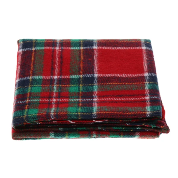 Specialty Maxbell Classic Plaid Dog Bandana - Your Dog Will Love These Very Much Red Green Plaid Secure
