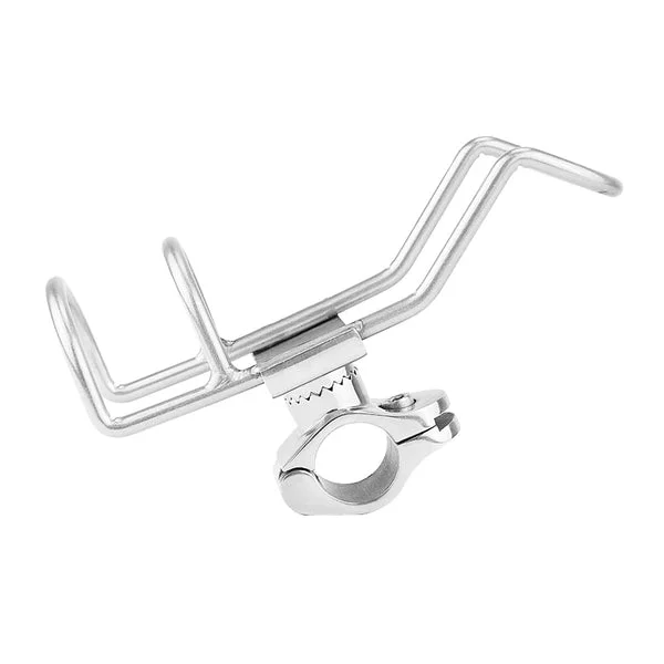 Efficient Maxbell Stainless Steel Fishing Rod Rack Holder Pole Bracket Support Boat Accessorie Reusable