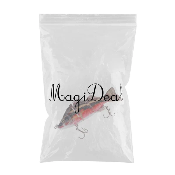 Fast Maxbell 10cm Jointed Fishing Lure Bait Bass Crank Minnow Swimbait Life Like F4JA-02 Consistent