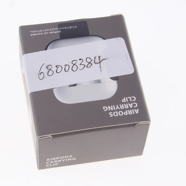 Superior Maxbell Silicone Protective Cover Case with Belt for Apple AirPods Clear World-Class