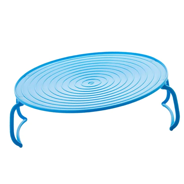 Smart Maxbell Microwave Oven Heating Shelf Heating Kitchen Tray Oven Cooking Rack Blue Classic