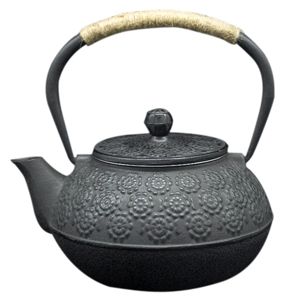 Green Maxbell Japanese Cast Iron Kettle Tetsubin Teapot Black Sakura Minimalist