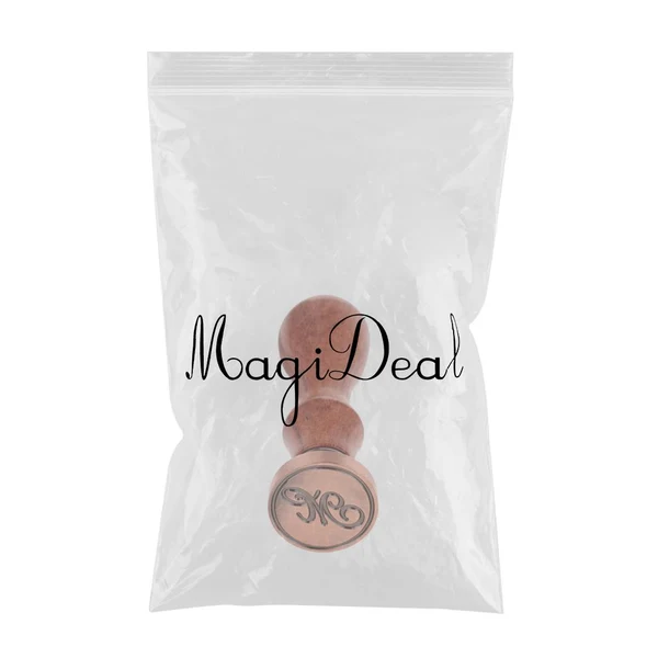 Powerful Maxbell DIY Brass Head Letter A-Z Sealing Wax Stamp Wood Handle Scrapbookinp M Sophisticated