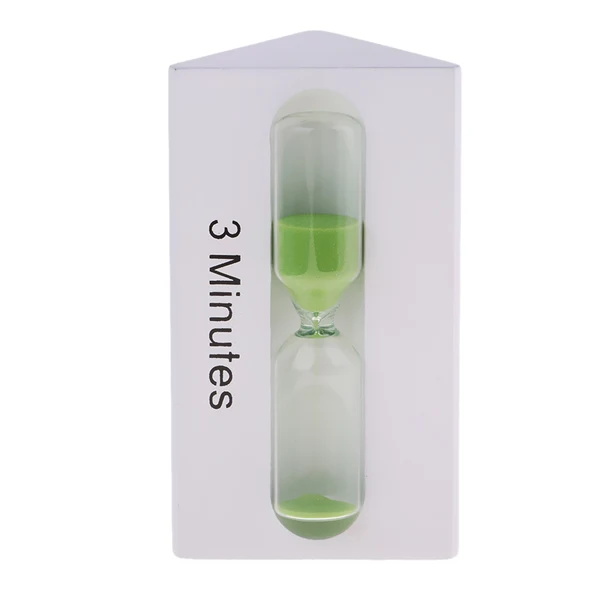 Official Maxbell 3 5 7 Minutes Sand Clock Hourglass Brushing Timer Kitchen Timer white Professional
