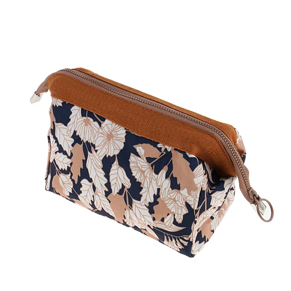 Fast Maxbell Waterproof Travel Organizer Cosmetic Makeup Tools Bag Toiletry Pouch Case Brown Expertly Made