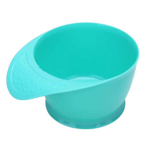 Fine Maxbell Salon Hairdressing Hair Coloring Dyeing Mixing Bowl Tint Bowl with Handle Cyan Minimalist