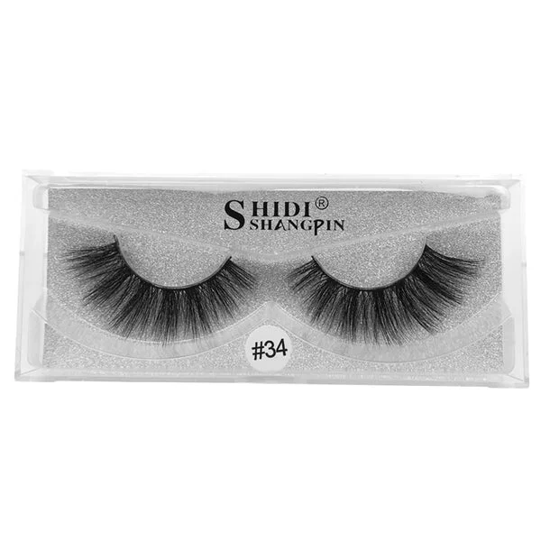 Sophisticated Maxbell 1 Pairs Beauty Natural Makeup Handmade Messy Style Long False Eye Lashes 34 Fine
